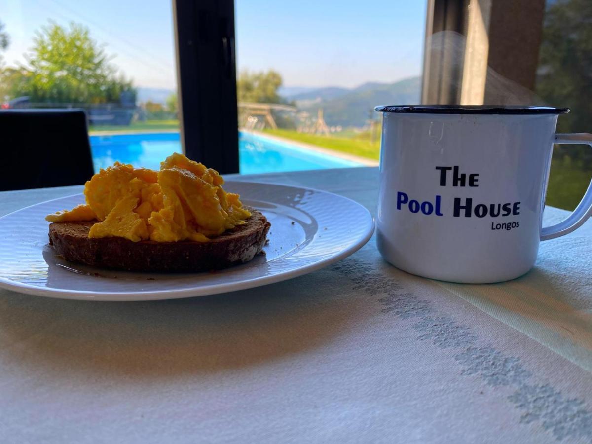The Pool House Villa Longos Exterior photo