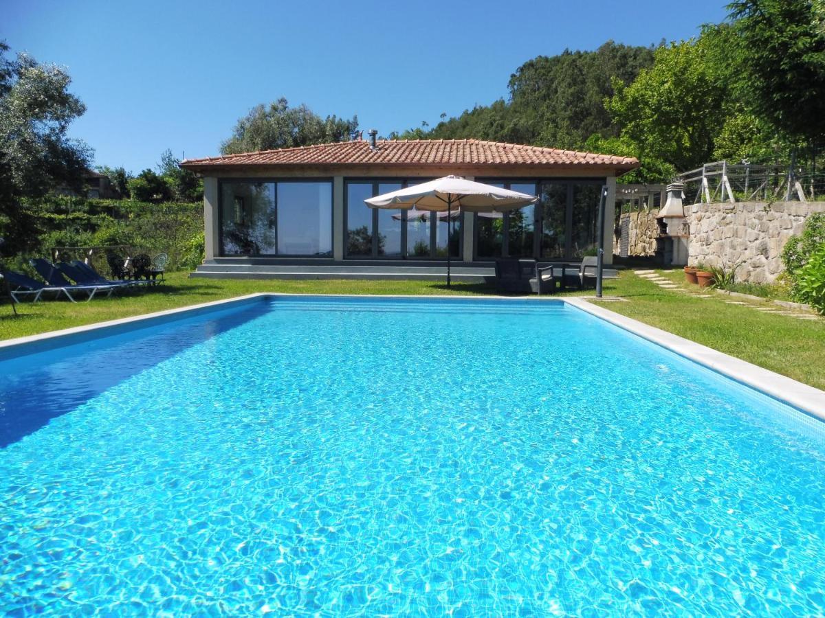 The Pool House Villa Longos Exterior photo