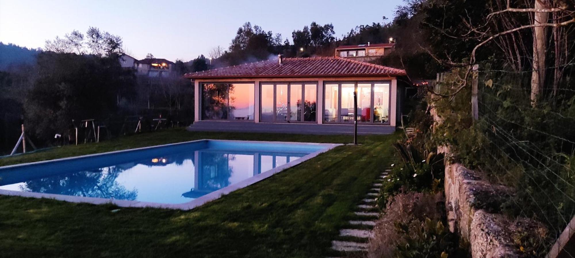 The Pool House Villa Longos Exterior photo